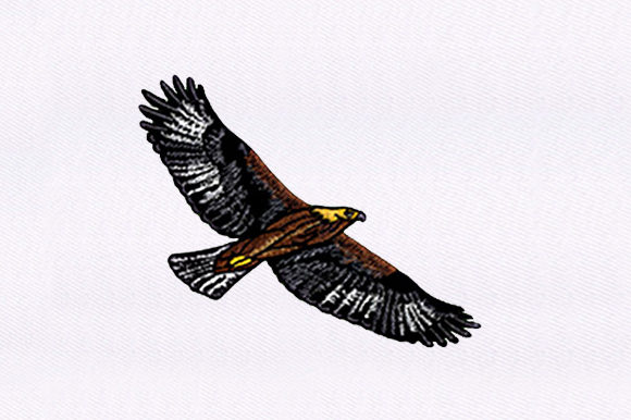 Brown Eagle: A Majestic Addition to Your Embroidery Collection