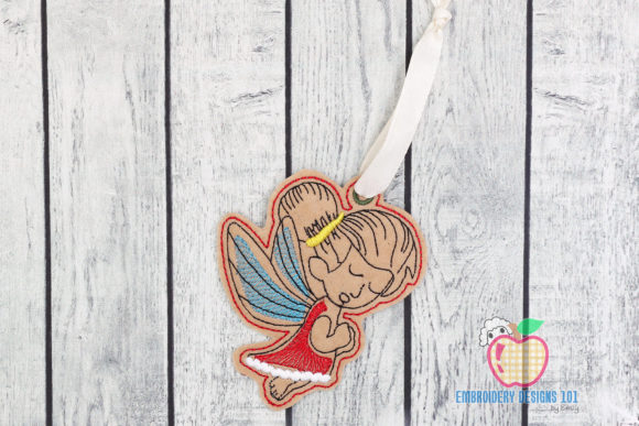 Charming Beautiful Angel ITH Ornament