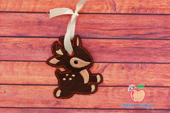 Charming Reindeer Doll Ornament for Craft Fairs