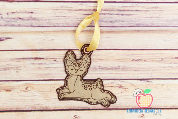 Cute Christmas Reindeer ITH Ornament: A Festive Delight