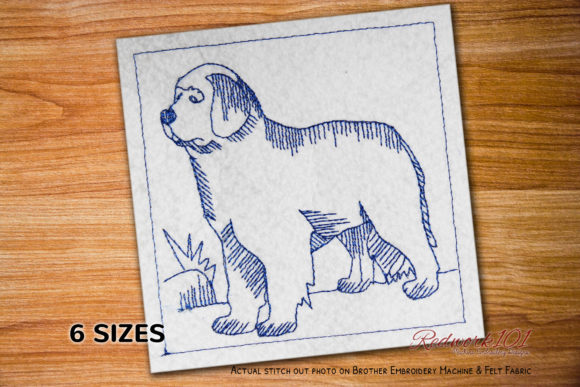 Review of Newfoundland Dog Breed Redwork