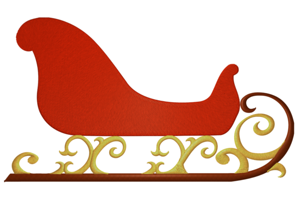 Santa's Sleigh: A Charming Addition for Business Merch