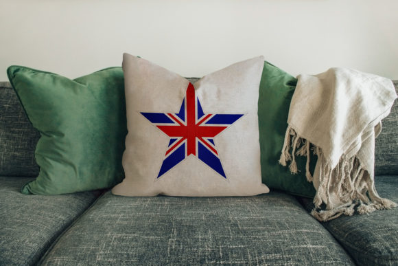 Uk Star Flag: A Premium Embroidery Design
